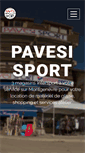 Mobile Screenshot of pavesi-sport.com